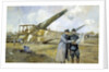 Heavy Artillery on the Railway by Francois Flameng