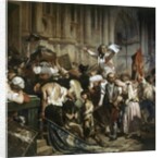 The Conquerors of the Bastille before the Hotel de Ville in 1789 by Anonymous