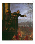 Lenin on the balcony of the Kschessinska Mansion by Anonymous