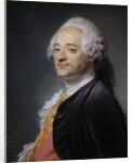 Portrait of the painter Maurice Quentin Delatour by Jean-Baptiste Perroneau
