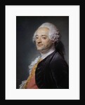 Portrait of the painter Maurice Quentin Delatour by Jean-Baptiste Perroneau