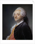 Portrait of the painter Maurice Quentin Delatour by Jean-Baptiste Perroneau