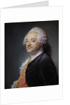 Portrait of the painter Maurice Quentin Delatour by Jean-Baptiste Perroneau