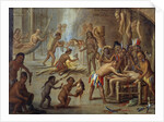 Scene of cannibalism in Brazil in 1644 by Jan van Kessel