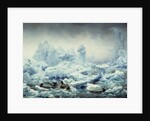 Fishing for Walrus in the Arctic Ocean by Francois-Auguste Biard