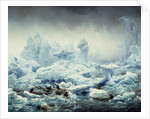 Fishing for Walrus in the Arctic Ocean by Francois-Auguste Biard