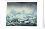 Fishing for Walrus in the Arctic Ocean by Francois-Auguste Biard