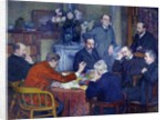 The Reading by Theo van Rysselberghe