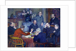 The Reading by Theo van Rysselberghe