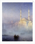 Constantinople, the mosque Tophane by Ivan Constantinovich Aivazowski