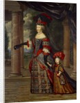 Portrait of Maria Theresa of Austria with Her Son by Pierre Mignard