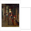 Portrait of Maria Theresa of Austria with Her Son by Pierre Mignard
