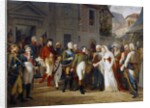Napoleon I receiving the Queen Louise of Prussia in Tilsit by Jean Charles Tardieu
