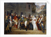 Napoleon I receiving the Queen Louise of Prussia in Tilsit by Jean Charles Tardieu