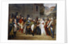 Napoleon I receiving the Queen Louise of Prussia in Tilsit by Jean Charles Tardieu