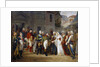 Napoleon I receiving the Queen Louise of Prussia in Tilsit by Jean Charles Tardieu