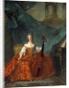 Portrait of Madame Henriette de France playing a bass viol by Jean Marc Nattier