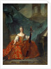 Portrait of Madame Henriette de France playing a bass viol by Jean Marc Nattier