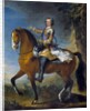 Portrait of Louis XV at the age of thirteen by Jean Baptiste van Loo and Charles Parrocel