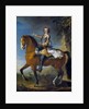 Portrait of Louis XV at the age of thirteen by Jean Baptiste van Loo and Charles Parrocel