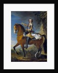 Portrait of Louis XV at the age of thirteen by Jean Baptiste van Loo and Charles Parrocel