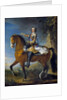 Portrait of Louis XV at the age of thirteen by Jean Baptiste van Loo and Charles Parrocel