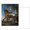 Portrait of Louis XV at the age of thirteen by Jean Baptiste van Loo and Charles Parrocel