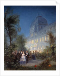 Evening Party at the Tuileries for the International Exposition by Pierre Tetar Van Elven