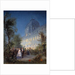Evening Party at the Tuileries for the International Exposition by Pierre Tetar Van Elven