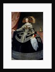 Portrait of Queen Mary-Anne of Austria by Diego Velazquez