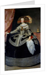 Portrait of Queen Mary-Anne of Austria by Diego Velazquez