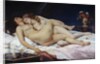The Sleepers also known as the Sleep (Le Sommeil) by Gustave Courbet