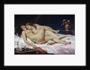 The Sleepers also known as the Sleep (Le Sommeil) by Gustave Courbet