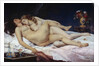 The Sleepers also known as the Sleep (Le Sommeil) by Gustave Courbet