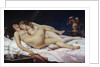 The Sleepers also known as the Sleep (Le Sommeil) by Gustave Courbet