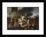 Count Eudes defending Paris against the Normans in 886 by Jean Victor Schnetz