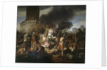 Count Eudes defending Paris against the Normans in 886 by Jean Victor Schnetz