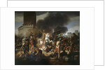 Count Eudes defending Paris against the Normans in 886 by Jean Victor Schnetz