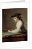 The Young Draughtsman by Jean Baptiste Simeon Chardin