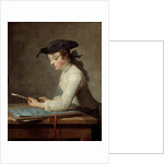 The Young Draughtsman by Jean Baptiste Simeon Chardin