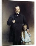 Portrait of Louis Pasteur with his grand-daughter by Leon Bonnat