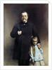 Portrait of Louis Pasteur with his grand-daughter by Leon Bonnat