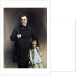 Portrait of Louis Pasteur with his grand-daughter by Leon Bonnat