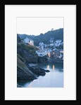 Polperro is a village with beautiful ancient houses along a canal by Anonymous