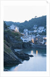 Polperro is a village with beautiful ancient houses along a canal by Anonymous