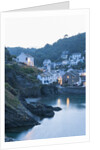 Polperro is a village with beautiful ancient houses along a canal by Anonymous