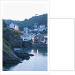 Polperro is a village with beautiful ancient houses along a canal by Anonymous