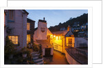 Polperro is a village with beautiful ancient houses along a canal by Anonymous