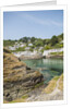 Polperro is a village with beautiful ancient houses along a canal by Anonymous
