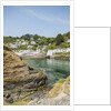 Polperro is a village with beautiful ancient houses along a canal by Anonymous